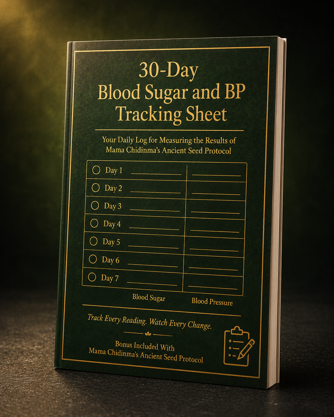 30-Day Tracking Sheet