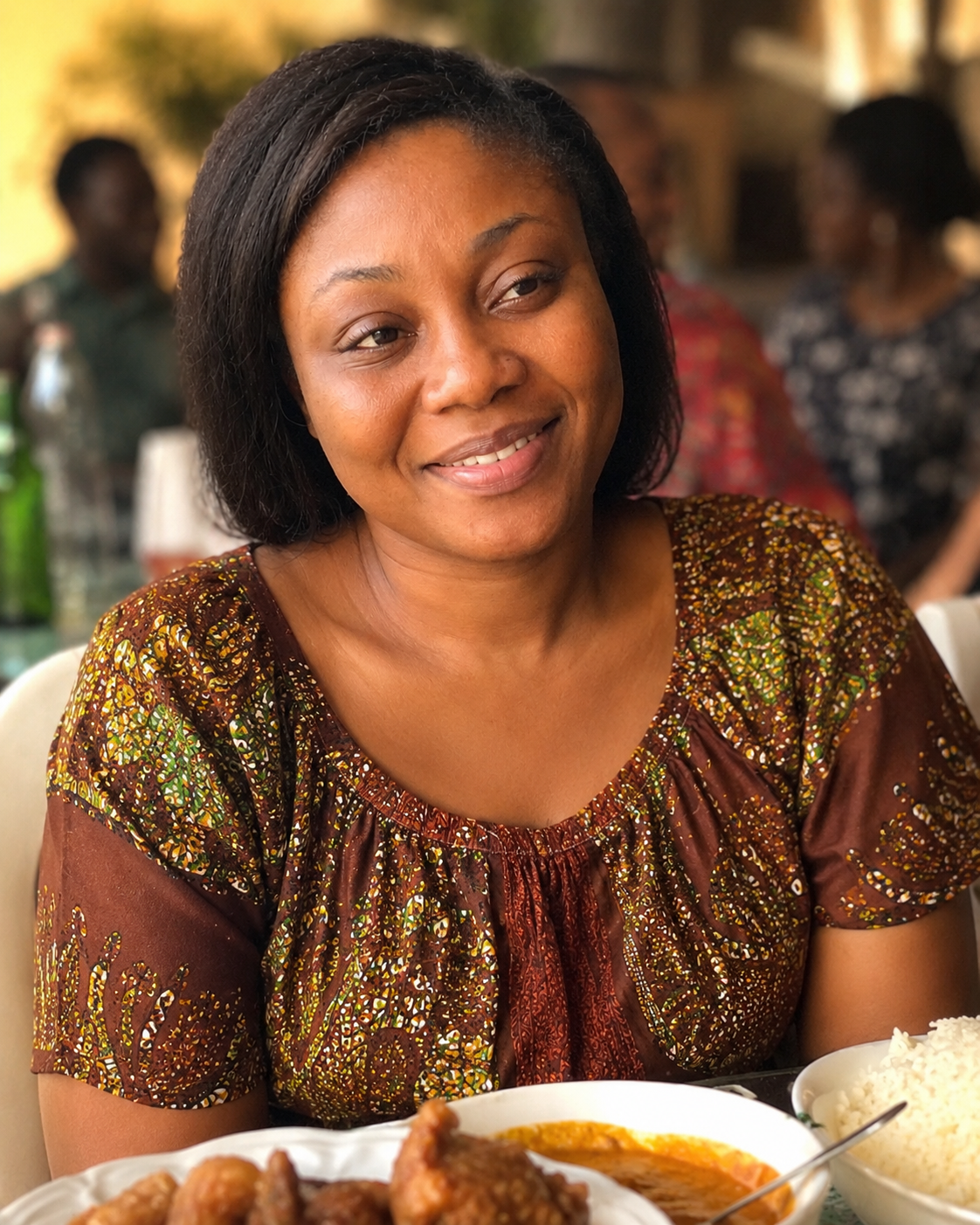 Adaeze at home